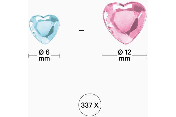 I AM CREA Crystalstickers 6000.25 assortiert 337 Stück