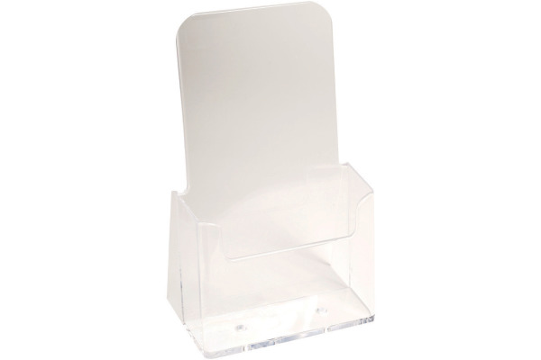 EXACOMPTA Prospekthalter 1/3 A4 73058D transparent 65x115x107mm