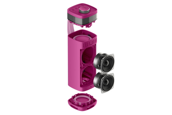 JLAB JBuds Partyportable Speaker IEUSBJBUD Wireless, Mulberry