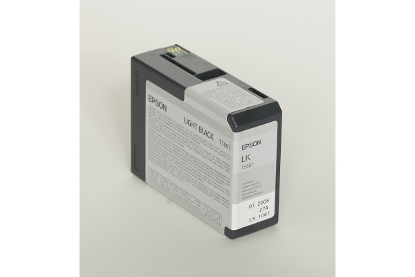 EPSON Tintenpatrone light black T580700 Stylus Pro 3800 80ml