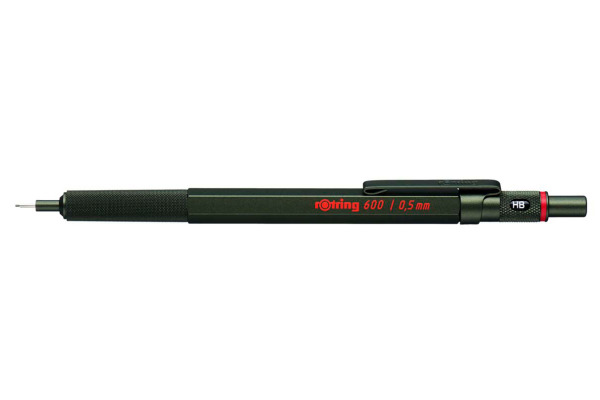 ROTRING Feinminenstift 600 0.5mm 2114268 dunkelgrün metallic