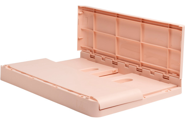 EXACOMPTA Klappbox Skandi A4+ 27231D Maxi hellrosa 375x40x275mm