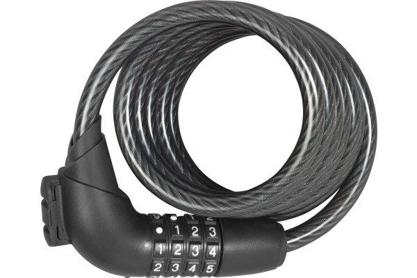 ABUS Spiralkabelschloss CC Lock CCLOCK410 schwarz