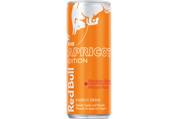 RED BULL Energy Drink Alu RC237868 Apricot Edition 25 cl, 24 Stk.