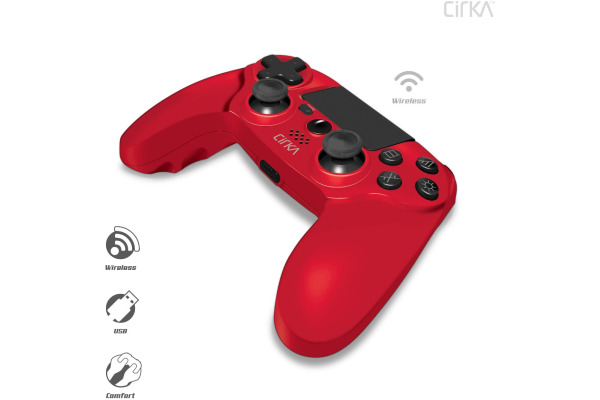 CIRKA NuForce Controller Wireless M07526-RD PS4, PC, Mac, Red