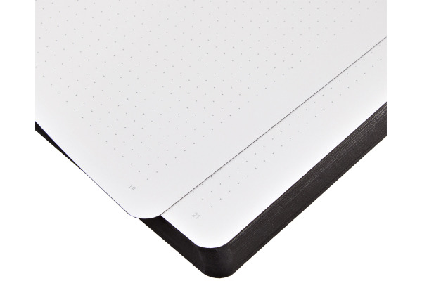 NUUNA Notizbuch GRAPHIC L A5 350053634 FLIGHT NYC ,dots 88 Blatt