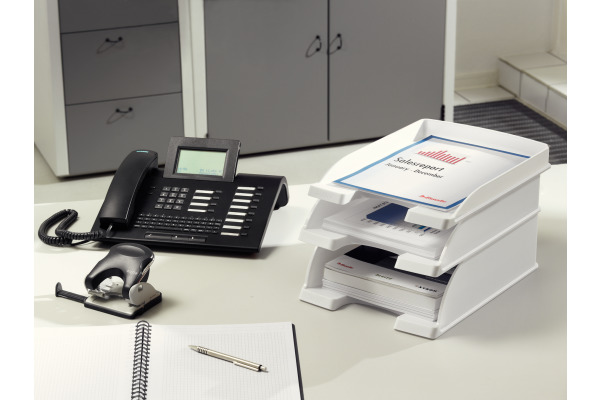 LEITZ Briefkorb Jumbo Plus A4 52330001 weiss