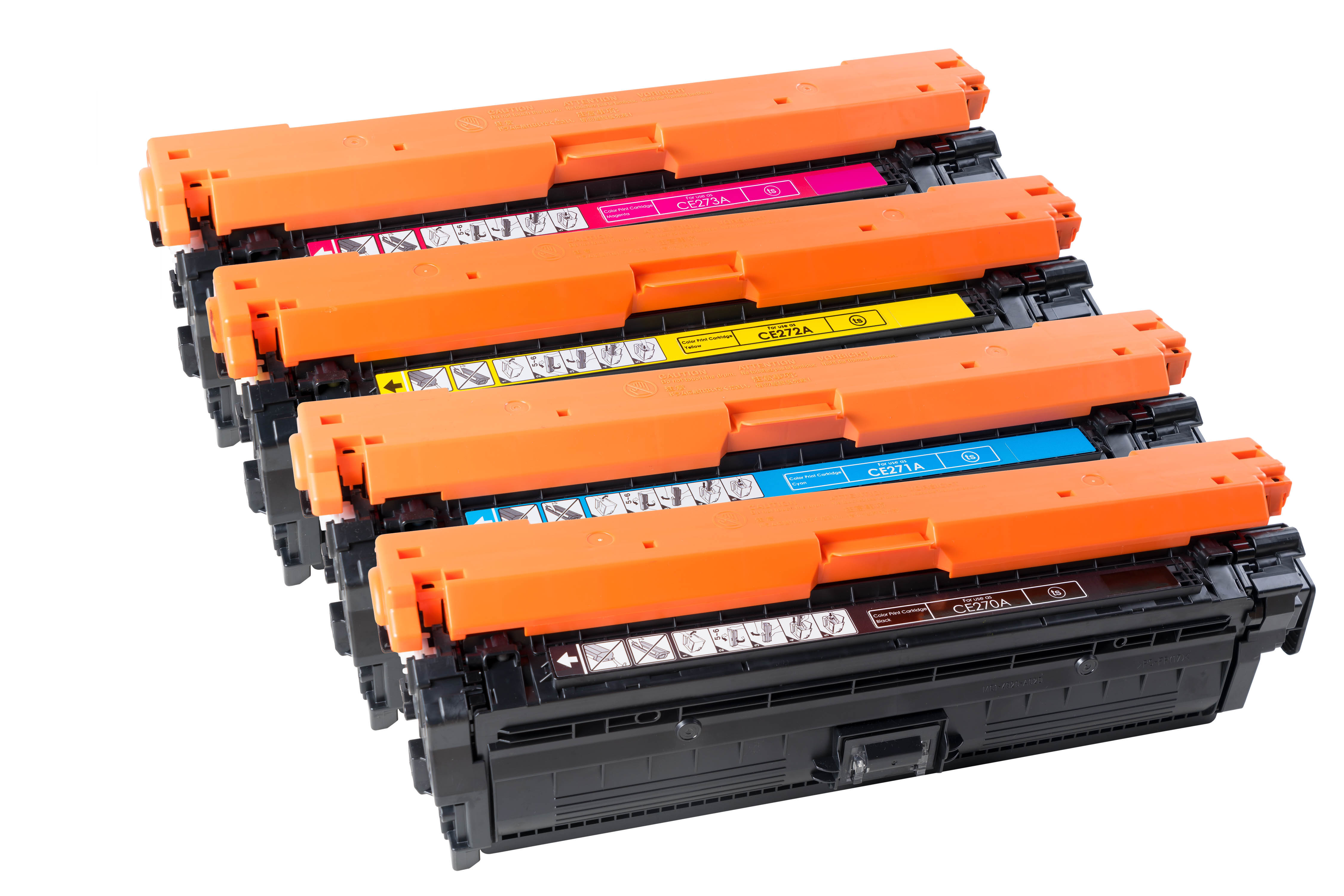 Tonerfabrik Toner SET CE270A / 650A Set mit allen vier Farben