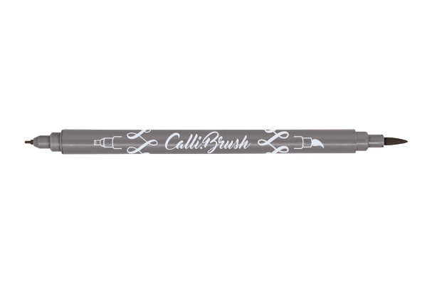ONLINE Callibrush Pen Double Tip 2mm 19052/6 Schwarz