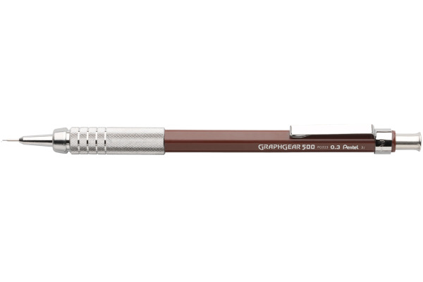 PENTEL Druckbleistift Graphgear 0,3mm PG523-EX braun