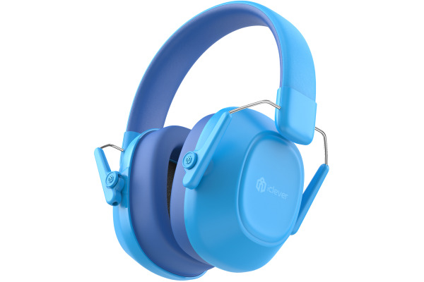 ICLEVER Noise Reduction Ear Muffs C06-2301N IC-EM01, 26dB, blue