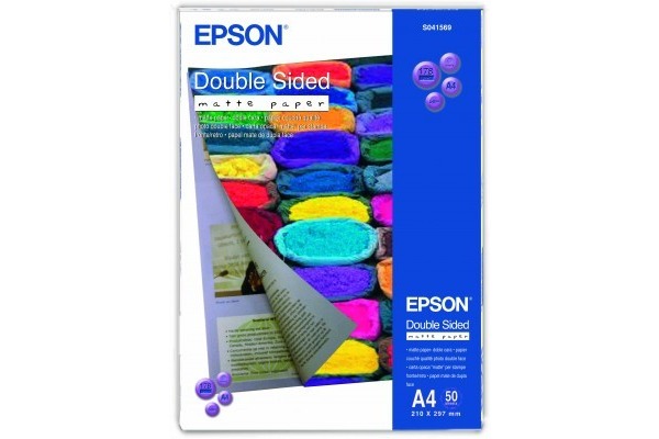 EPSON Paper Matt double sided A4 S041569 InkJet 178g 50 Blatt