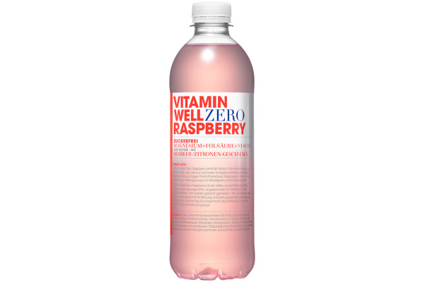 VITAMIN W Zero Raspberry 4466 50cl, 12 Stk.