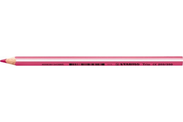 STABILO Farbstift ergonomisch 4,2mm 203/350 Trio dick rosa