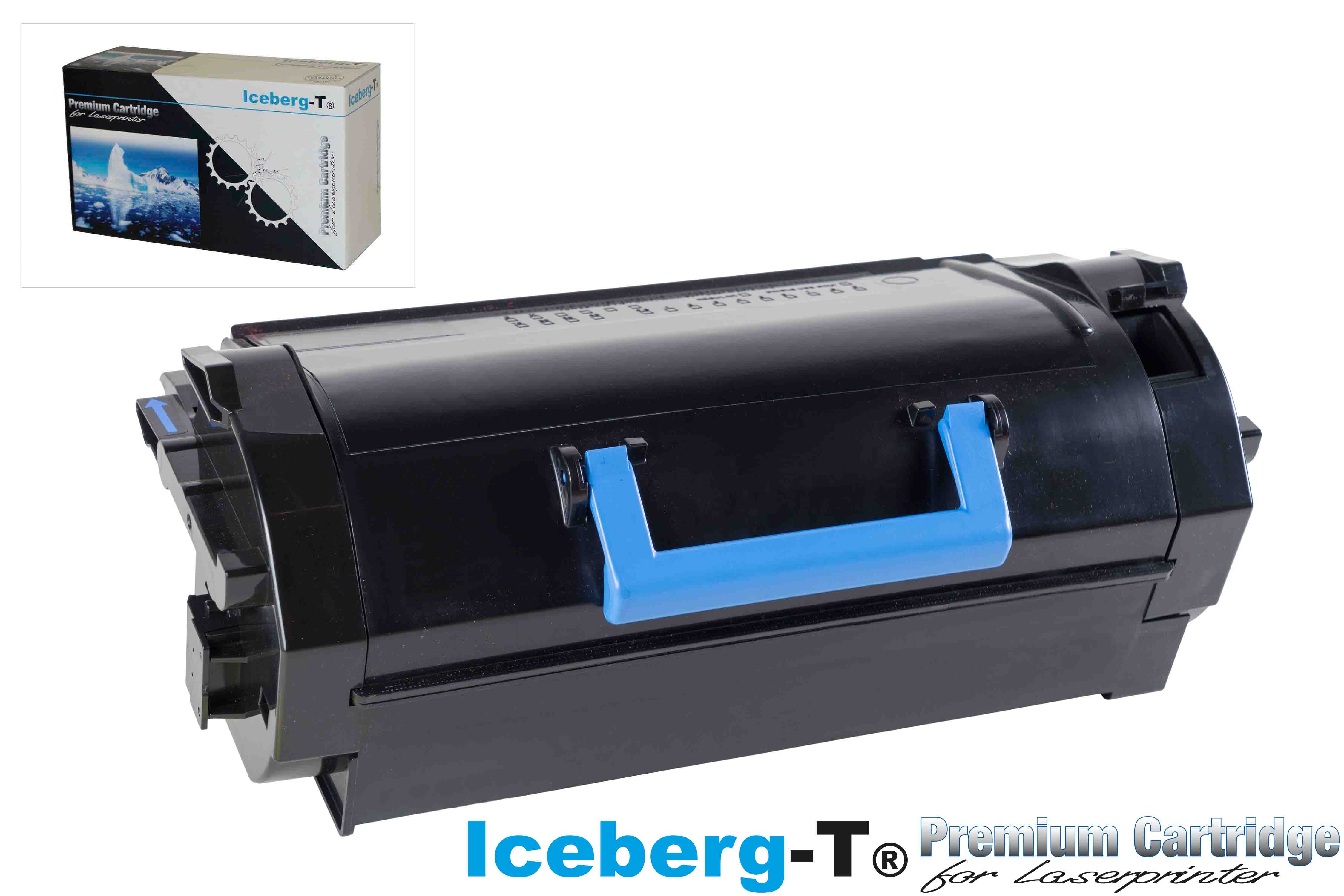 Iceberg-T Toner MS811 / 522X 45'000 Seiten, schwarz