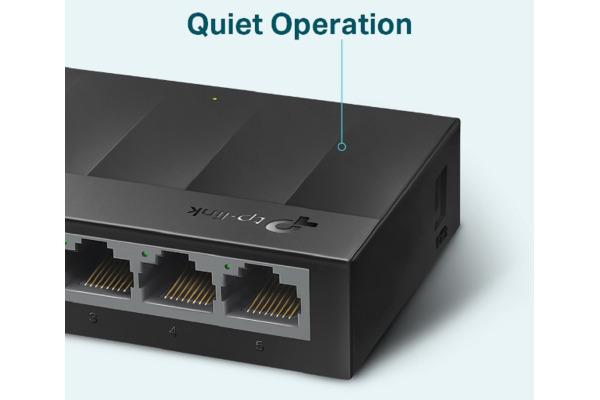TP-LINK LiteWave 5Port Gigabit Switch LS1005G Desktop Plastic Case