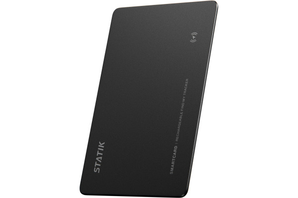 STATIK SmartCard Wallet Tracker Blk PUP-0750 Apple FindMy&Google Find Hub