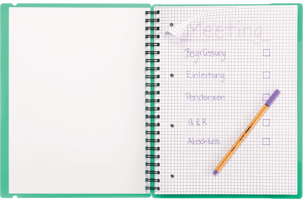 KOLMA Notizbuch Easy A4 06.550.01 grün