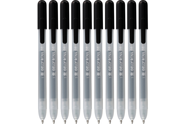 SAKURA Gelly Roll 0.8mm PXGBRACL1 schwarz 10 Stück