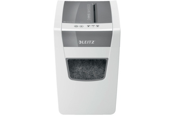 LEITZ Aktenvernichter IQ 80010000 Home Office Slim, P-4, 23lt