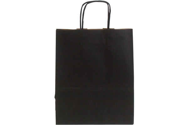 NEUTRAL Tragtaschen Allegra schwarz SDF22-798 Kraft,110g, 22x10x27cm 25 Stk.