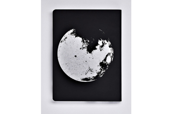 NUUNA Notizbuch GRAPHIC L A5 350055003 MOON, dots 128 Blatt