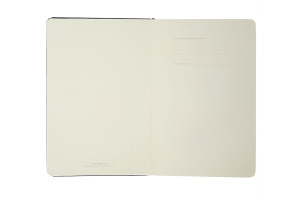 MOLESKINE Adressbuch Classic A5 883701658 schwarz, liniert 120 Blatt