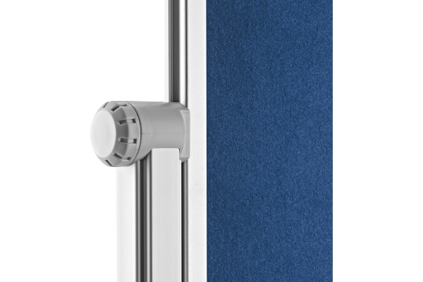 MAGNETOP. Design-Moderatorentafel Filz 1151303 blau, klappbar 1200x1500mm