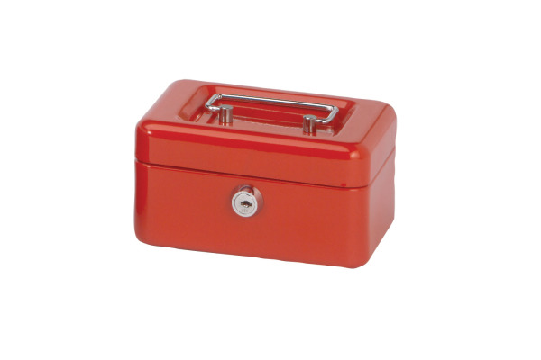 MAUL Geldkassette 1 15,2x12,5x8,1cm 5610125 rot