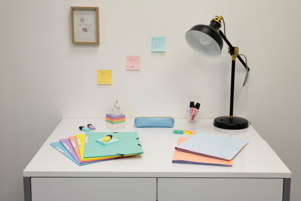 EXACOMPTA Sichtbuch Aquarel A4 88360E ass. 30 Taschen