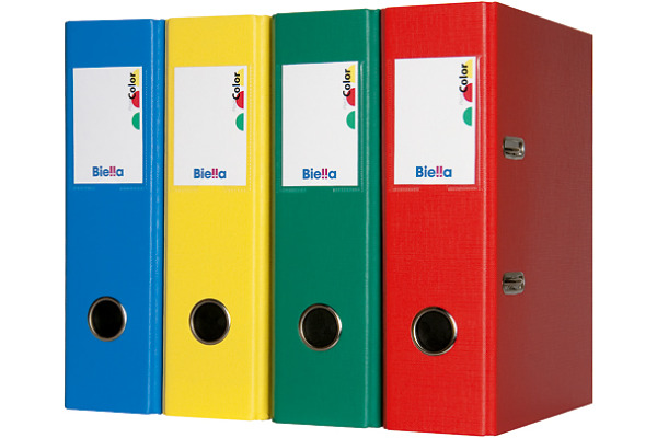 BIELLA Ordner Plasticolor 7cm 10750745U rot A5