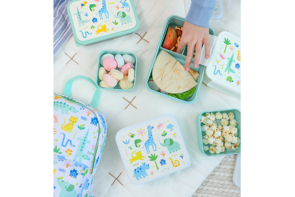 ALLC Lunch & Snackbox Set SBSEJUMI8 Jungle