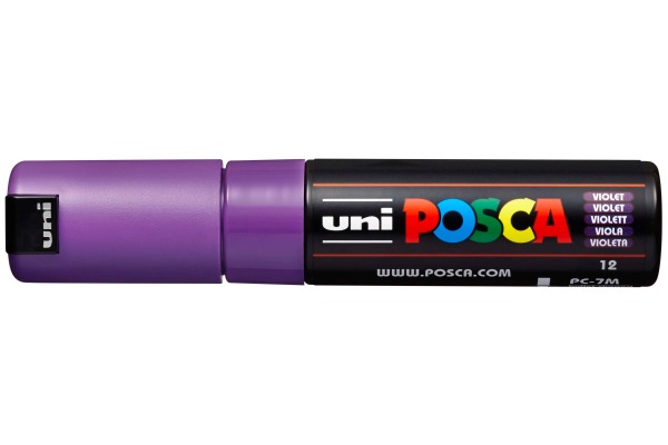 POSCA Marker 4.5-5.5mm PC-7M violett, Rundspitze