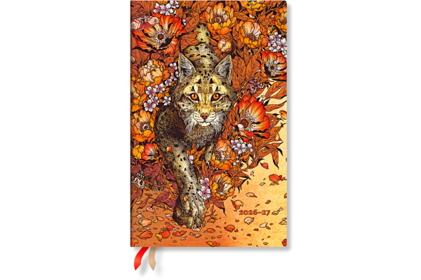 PAPERBLAN Agenda Luchs Maxi 26/27 DD1731-9 1W/2S 18M DE VER HC 13.5x21cm