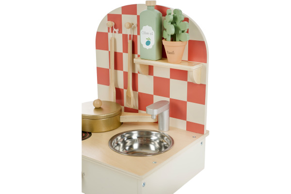 JABADABAD Kleine Küche 30x35cm W7321 kariert