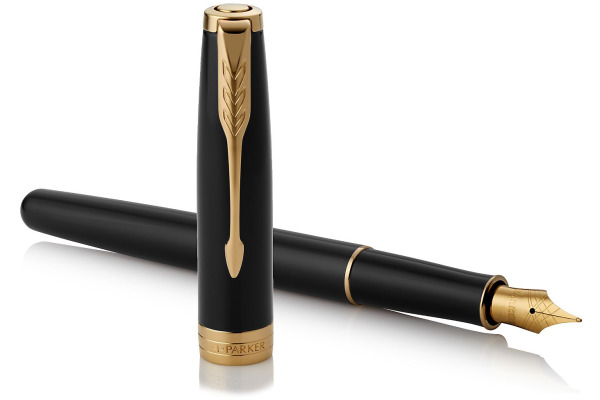 PARKER Füllfederhalter M 1931495 SONNET Black gold