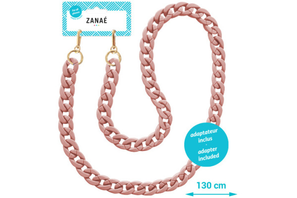 ZANAÉ Phone Necklace Blush 17671 Fall & Mate rose