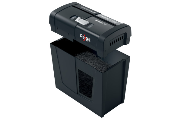 REXEL Aktenvernichter Secure 2020122 X6, P-4, 10lt
