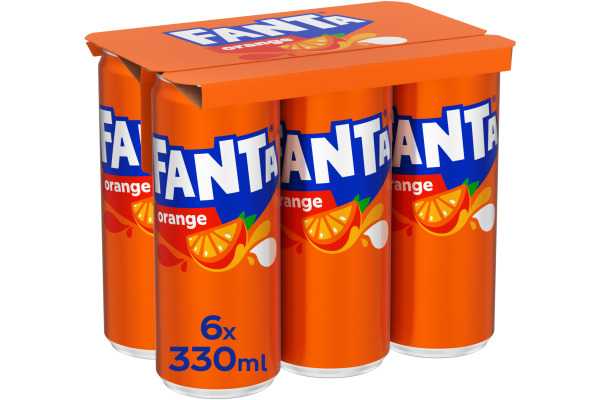 FANTA Orange 404027 33cl, 6 Stk.
