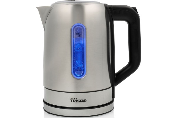 TRISTAR Wasserkocher WK-1344 1.7l, Edelstahl