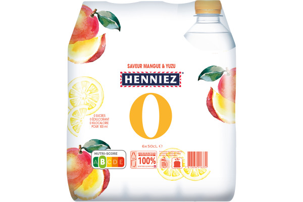 HENNIEZ 0 Mango-Yuzu 12396746 50 cl, 6 Stk.