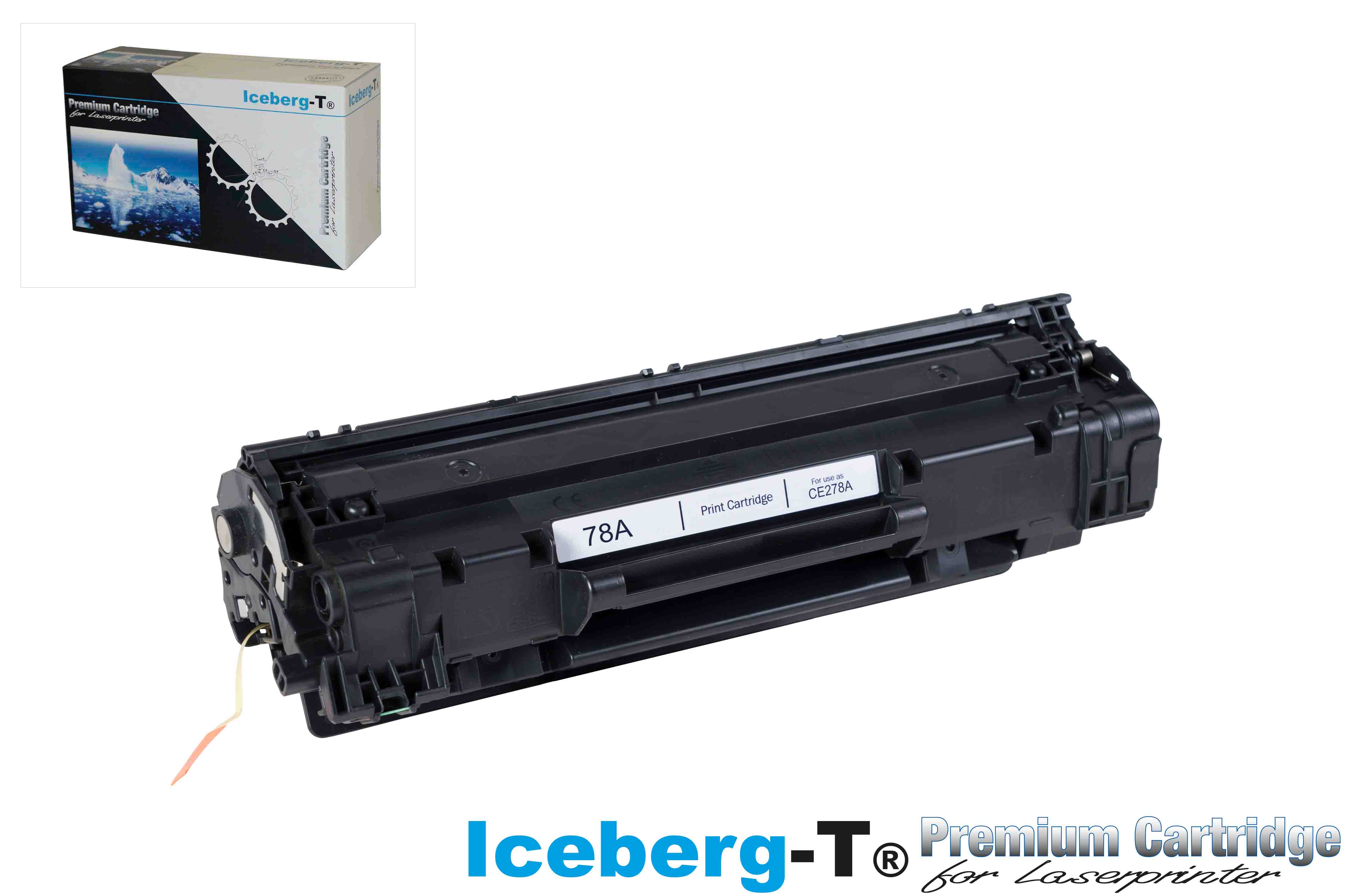 Iceberg-T Toner CE278A 2'100 Seiten, schwarz
