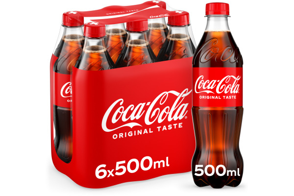 COCA COLA Original 153717 50cl, 6 Stk.