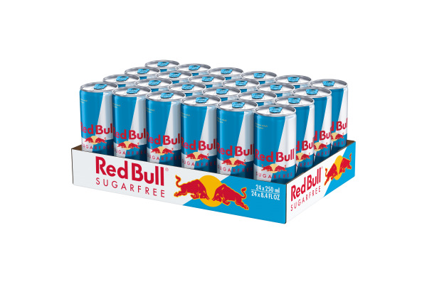 RED BULL Energy Drink sugarfree, Alu RC2772 25 cl, 24 Stk.