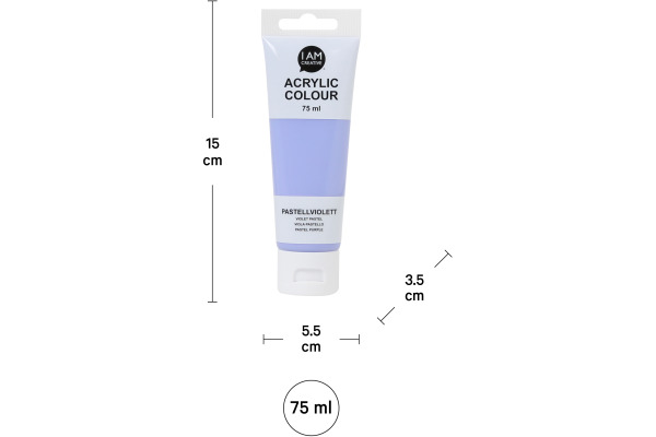 I AM CREA Acrylfarbe 75ml 2001.34 pastellviolett