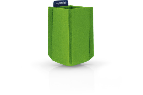 MAGNETOP. Stiftehalter magnetoTray S 1227605 grün, Filz recyceled