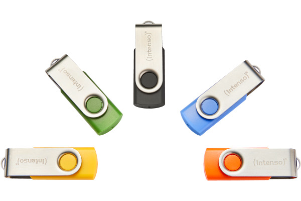 INTENSO USB-Stick Basic Line 5x8GB 3503565 UBS 2.0 Multipack