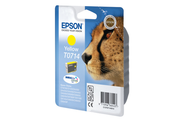 EPSON Tintenpatrone yellow T071440 Stylus DX4000 475 Seiten