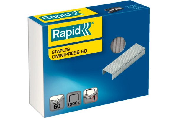 RAPID Heftklammern Omnipress 60 5000561 verzinkt 1000 Stück