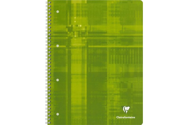 CLAIREFON Spiralheft Studium A4 8256C ass., liniert 80 Blatt